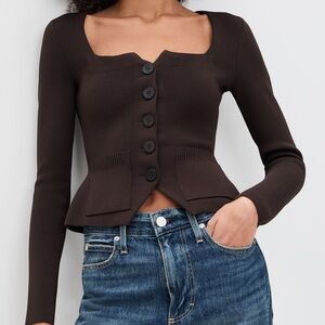 🆕 Staud Rachela Top in Earth